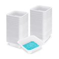 thumbnail image 1 of 250 Pack Weigh Boats Medium 100ml Square Disposable Plastic Trays For Scale Anti Static Plastic Pan, 1 of 5
