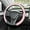 Pink, variant on Leather Steering Wheel Cover, Universal 15 Inch Premium Non-Slip Steering Wheel Cover Blue Carbon Fiber Texture