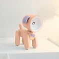thumbnail image 4 of Cartoon Puppy Night Light, USB Rechargeable LED Desk Lamp, Poseable Mini Ambient Light, Cute Bedside Accent for Bedroom Office or Dorm, 4 of 6