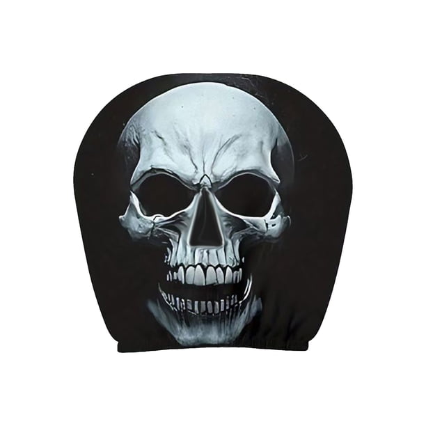 Yhmxh Fundas de cojín decorativas con estampado divertido de coche, fundas universales elásticas para reposacabezas, fundas de almohada interesantes para la cabeza.
