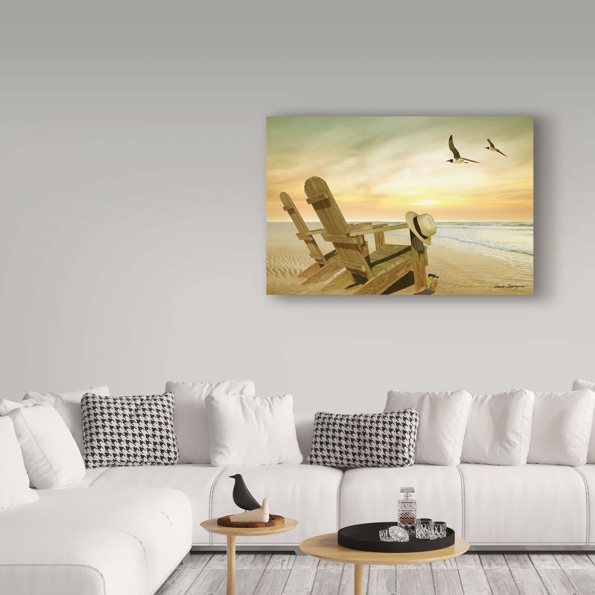 Trademark Fine Art 'Paradise 1' Canvas Art by Carlos Casamayor