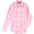 thumbnail image 1 of Camisa con Botones Ralph Lauren para Hombre Rosa Mediano Botones al frente, 1 of 1