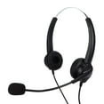 thumbnail image 4 of Casque pour Centre d'Appels, Casque Filaire Professionnel Compatible et Confortable avec Microphone pour Ligne Fixe VH530-RJ9 une Oreille, VH530D-RJ9 Binaural, 4 of 8