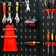 thumbnail image 4 of Costway Kit Organizador de Herramientas para Pared con 3 Paneles Perforados 25 Accesorios para Colgar Portaherramientas para Garaje Taller Almacén, 4 of 9
