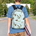 thumbnail image 4 of Lukts Duck Animals Farm Pattern 15 Inch Student Backpack, Waterproof Laptop Backpack with Adjustable Shoulder Straps, Lightweight Travel, Campus Backpack, Unisex, 4 of 6