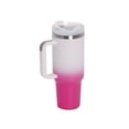 thumbnail image 1 of 40oz Vaso Térmico de Acero Inoxidable 1180ml, Termo para Cafe con Asa y Tapa para Mujeres y Hombres, Vaso de viaje para café helado sin BPA, A Prueba de Fugas（40oz）, 1 of 5
