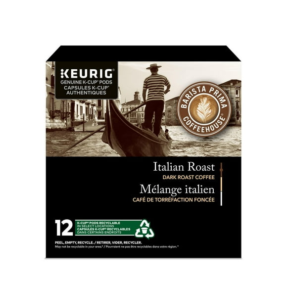 Barista Prima Coffeehouse® Mélange italien torréfaction foncée capsules K-Cup® de Keurig®
