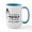 White/Blue Inside, variant on CafePress - Fish Tremble At The Sound Of Large Mug - 15 oz Ceramic Large White Novelty Mug