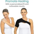 thumbnail image 4 of Shoulder Stability Brace - Injury Recovery Compression Support Sleeve - For Rotator Cuff Injuries, Arthritis, Sprain, Dislocation, Joint Pain Relief (, 4 of 5