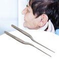 thumbnail image 1 of Twezers de Acero inoxidable, Pinzas Con Pinzas Pulidas curvas para ancianos para audífonos, 1 of 7