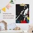 thumbnail image 7 of GZHJMY Baseball Clipboard A4 Standard Size Decorative Clipboard with Low Profile Metal Clip for Students Men Women Classroom and Office Whiteboard Clipboards, 7 of 7