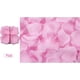 thumbnail image 2 of 1000 pétalos de rosa artificiales de seda JanHm Sin sabor para decoración de bodas rosa claro, 2 of 5