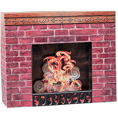 Fireplace Prop Cardboard Stand-Up