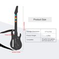 thumbnail image 2 of Controlador de guitarra inalámbrico juego mejorado para Wii Guitar Hero/Rock Band 3/2, 2 of 6