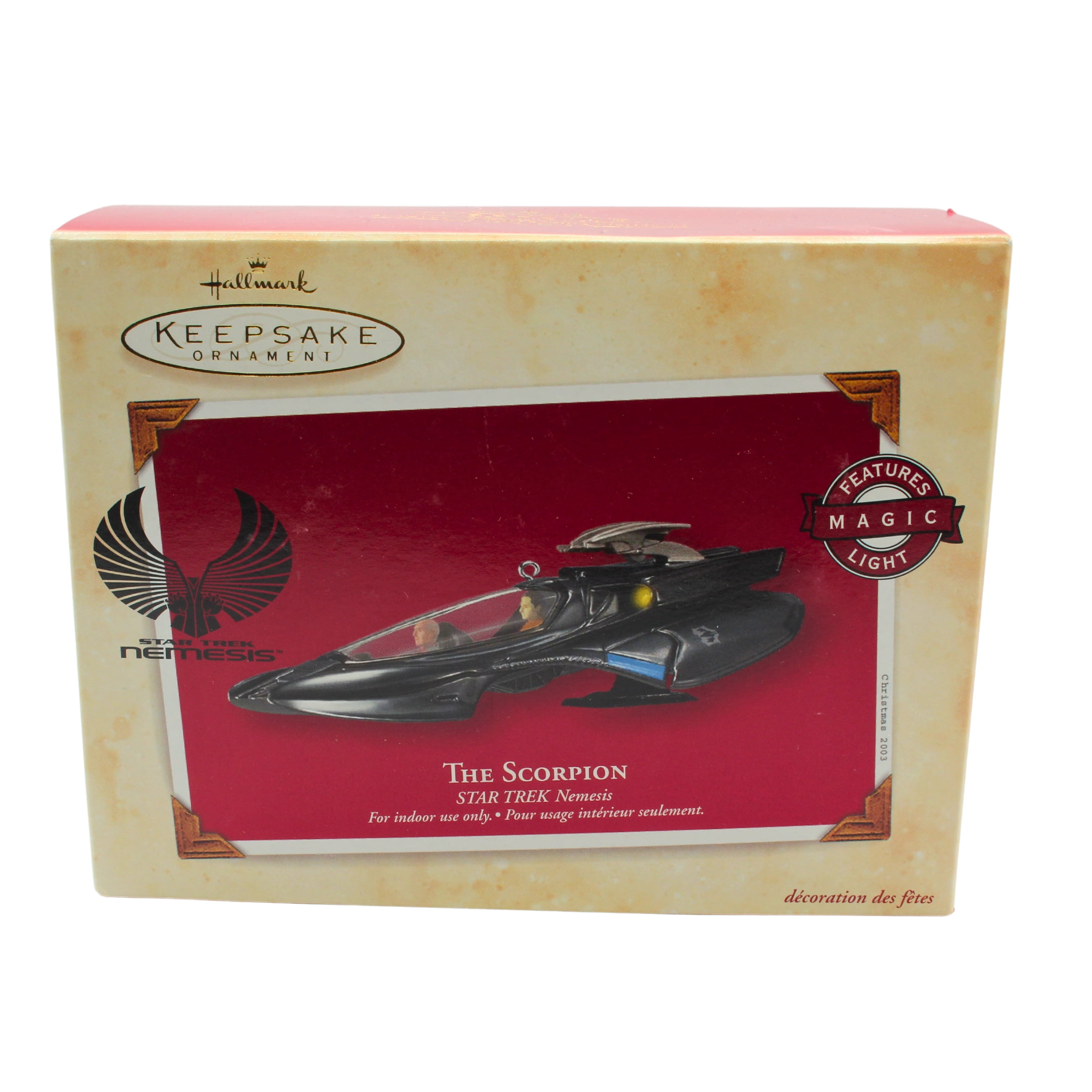 Hallmark Ornament 2003, Star Trek Nemesis Scorpion Attack  display picture 1
