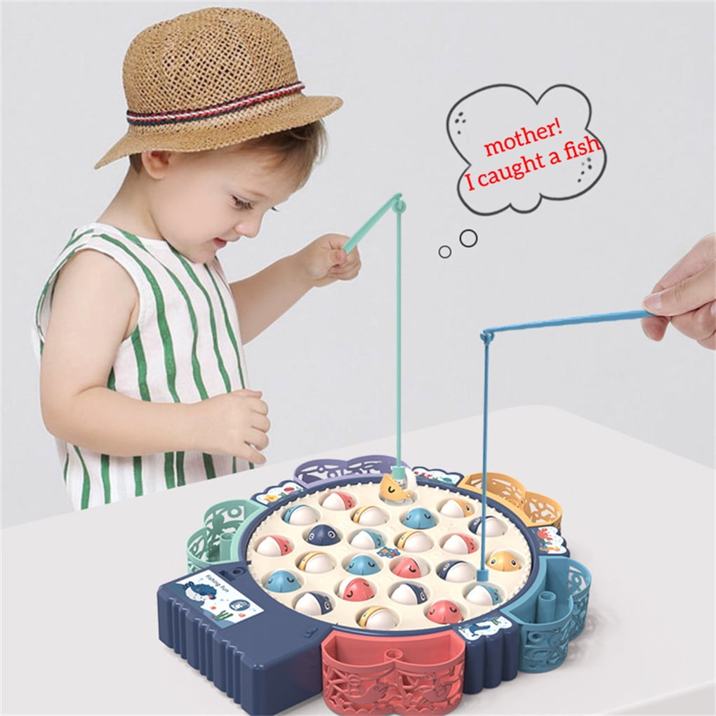 Fishing Toys Electric Rotating Educational Learning Children