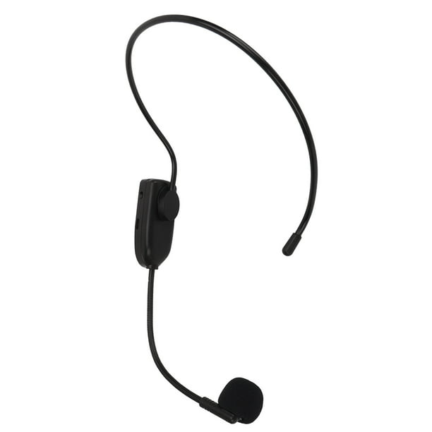Micrófono Para La Cabeza, Auriculares Con Micrófono Altamente Sensibles, Fácil De Usar, Rango De Recepción De 25 M Para Cantar