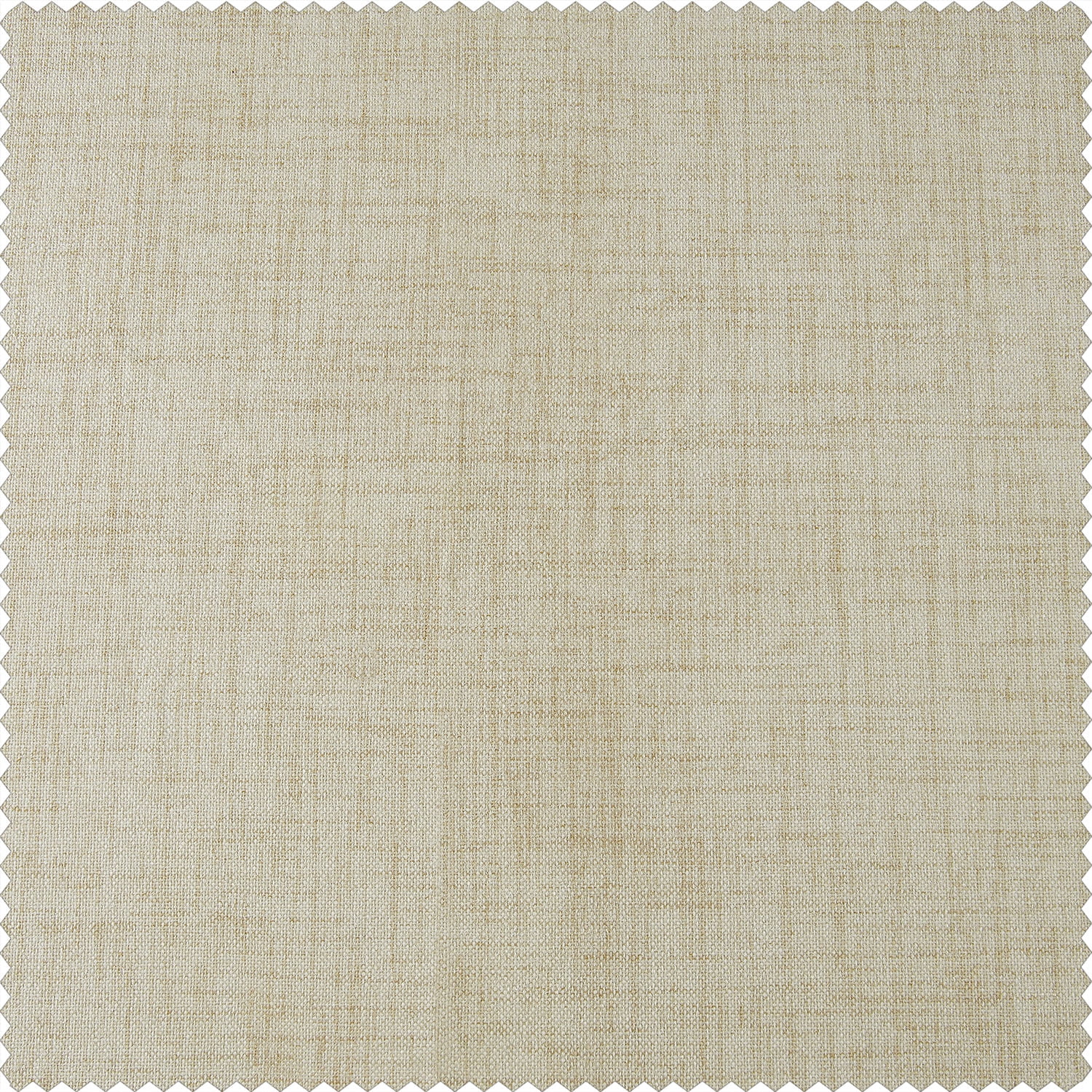 Natural Light Beige Thermal Cross Linen Weave Blackout Grommet Curtain (1 Panel), Natural Light Beige, 50W X 96L