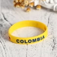 thumbnail image 4 of TEHAUX 6 Pcs Bracelets Ronds en Silicone Style Sportif pour Fans de Soccer, 4 of 6