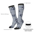 thumbnail image 4 of Naloa Anchors And Steering Wheel Thigh High Socks Extra Long Stretchy Sock Women Over Knee High Opaque Stocking Daily Wear, 4 of 6