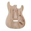 Durable Solid Wood Electric Guitar Unfinished Body DIY Barrel Material