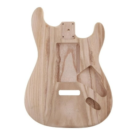 Unfinished Guitar Body for ST Electric Guitar Parts Accessories Luthier Tool