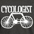 thumbnail image 3 of CafePress - Cycologist' Dark T Shirt - Men's Classic Graphic Cotton T-Shirt, 3 of 4