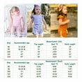 thumbnail image 3 of Toddler Girl Clothes 2 Piece Outfit Solid Ribbed Knit Tank Top and Shorts Set Baby Summer Clothes Size 1-6T Purple, 3 of 3