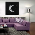 thumbnail image 6 of Epic Art 'Moon Floral Silhouette' by Rachel Nieman, Acrylic Glass Wall Art, 36"x36", 6 of 7