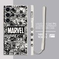 thumbnail image 3 of Marvel Logo Case for Samsung Galaxy S21 Ultra S22 Ultra 5G S23 S20 FE S24 Plus S22 Ultra S21 Luxury Square Liquid Cover, 3 of 5