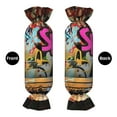 thumbnail image 2 of Salouo Graffiti Lamp Urban Scene Pattern Cute Bolster Pillow,Cylindrical Pillow Long Pillow for Bed Round Side Pillow for Knee/Leg/Neck ,- Length 24.4" x 9.8" Diameter, 2 of 8