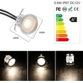 thumbnail image 2 of Focos LED empotrables de 16 piezas, focos empotrables, focos LED de techo, focos de baño, focos de techo de 32 mm / IP67 resistente al agua / superbrillante (blanco cálido 3000K) [clase energética A+], 2 of 5