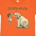 thumbnail image 4 of Inktastic Life is Better with a Dog Boys or Girls Toddler T-Shirt, 4 of 5