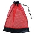thumbnail image 1 of Bolsa de buceo Shamjiam Bolsa de malla resistente con cordón rojo, 1 of 8