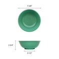 thumbnail image 2 of Excellante Color Green Melamine Dinnerware Collection 7.5 Inch Salad Bowl - 24 Oz, Comes in Dozen, 2 of 2
