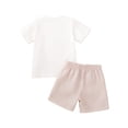 thumbnail image 6 of Toddler Boys Clothes Baby Boy Summer Animal Embroidery Sleeveless Training 3 6 12 18 24 Months 3T Shirts Shorts Set Kids Pants 2-Piece, 6 of 9