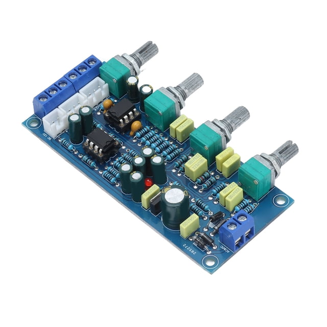Loewten Tone Control Board,Tone Board,Pre Preamplifier Module Tone Board HIFI Treble Medium Bass Volume Adjustment