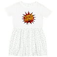thumbnail image 3 of Inktastic Little Sister Super Hero Girls Toddler Dress, 3 of 5