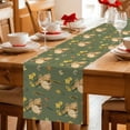 thumbnail image 5 of Table Runner - 90 Inch Long, Easter Bunny Kitchen Dining Table Runner Dresser Scarves, Spring Yellow Flowers Country Plants Green Farmhouse Decor for Coffee Tables Wedding Party Banquet, 5 of 8