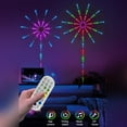 thumbnail image 3 of Wifi Bluetooth Smart Fireworks Led Light Outdoor,Led Fireworks Sparkler Lights Outdoor Tall, Mic Sync With Firework Launch Effect Remote & App Control-1M, 3 of 9