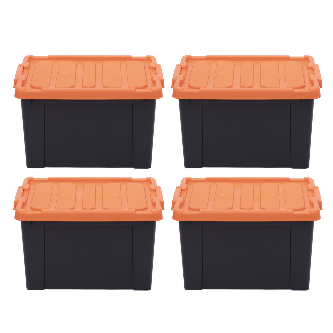 5 New Red Removal Storage Crate Container 60L