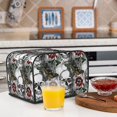 thumbnail image 6 of Lsque Skulls Roses Print 4 Slice Toaster Cover , Kitchen Appliance Dustproof Protector , Toaster Protector Dustproof Kitchen Appliance Cover, 6 of 7
