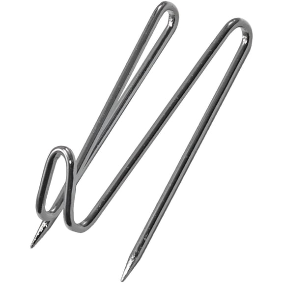 Open Box Advantus Panel-Wall Wire Hooks, Silver, Pack Of 25