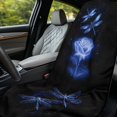 thumbnail image 6 of ZUXONGSY Car Seat Cover Towel Dragonfly Rose Print Auto Front Seat Covers Washable Towel Bucket Seat Covers Gift for Car Outdoor Sport Activities, 6 of 8
