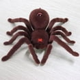 thumbnail image 1 of mmirethe Funny Creepy Soft Scary Plush Spider Infrared Remote Control Tarantula Kid Gift Toy, 1 of 6