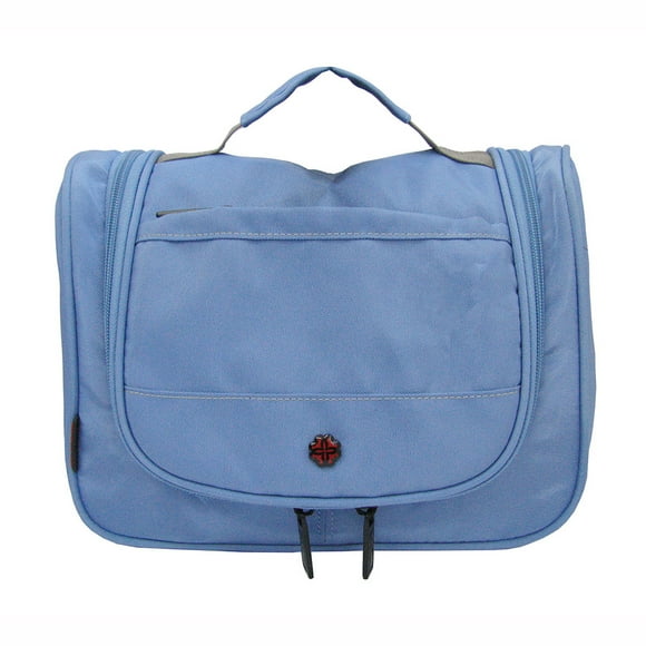 ESTUCHE DE VIAJE O NECESER ZM1728 AZUL ORO ANGELUS BOSCAINI NECESER ZM1728