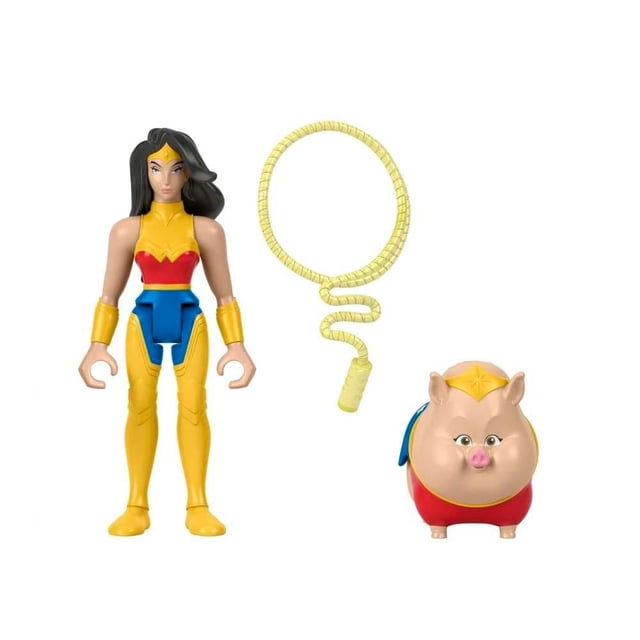 Juguete para bebés Fisher Price DC League of Super Pets PB & Mujer Maravilla