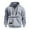 Light Gray, variant on Quarter Zip Pullover Men 2026 Fall Winter Long Sleeve Lined Hooded Sweatshirt with Pockets Mens Hoodie