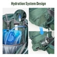 thumbnail image 4 of Molle Hiking Internal Frame Backpacks with Rain Cover Ultralight 30/50L, 4 of 10
