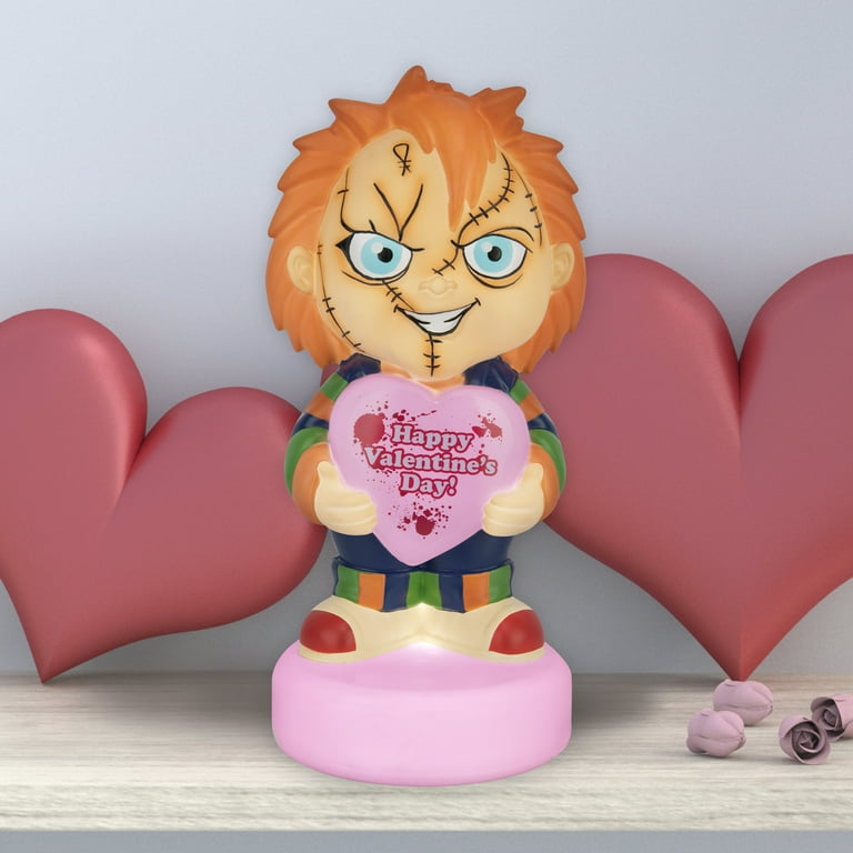 Valentines Day 14'' Lighted Blow Mold Decor Universal Chucky Happy
